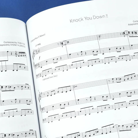 DELTARUNE Chapter 2 Piano Score - Sheet Music Book