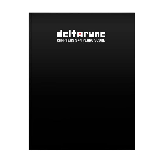 DELTARUNE Chapters 3+4 Piano Score - Sheet Music Book Sheet Music Book Materia Editions - Arcline Store