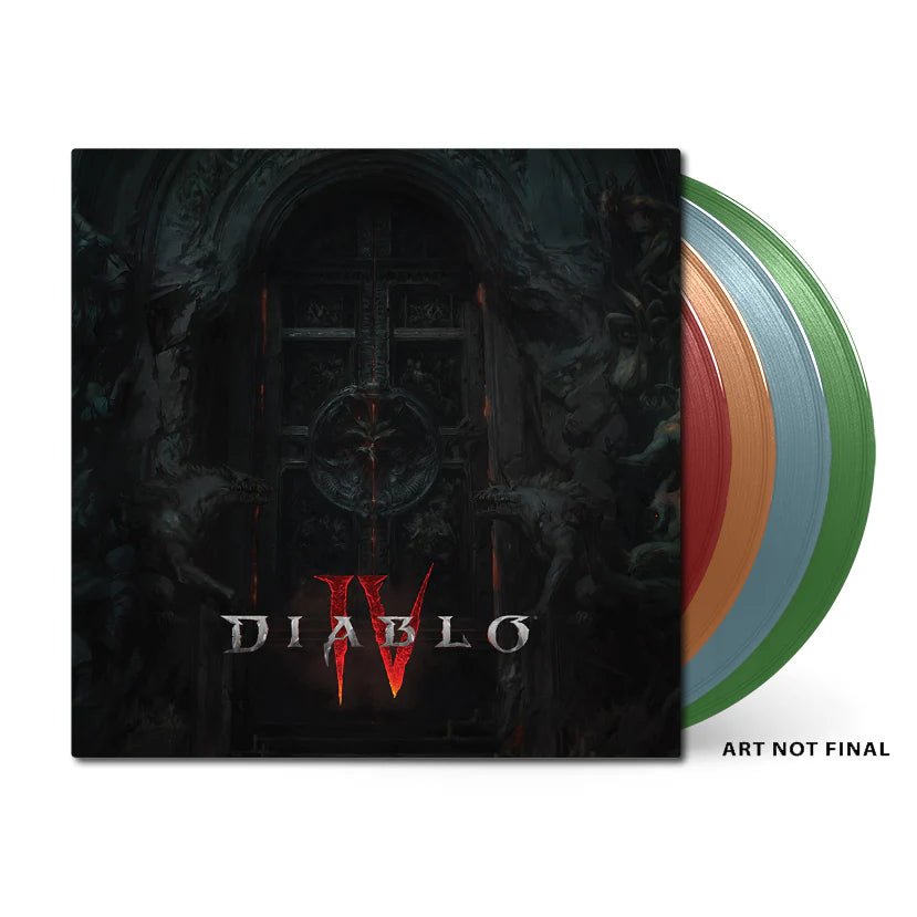 Diablo IV Vinyl - Original Video Game Soundtrack 4xLP Vinyl Iam8bit - Arcline Store