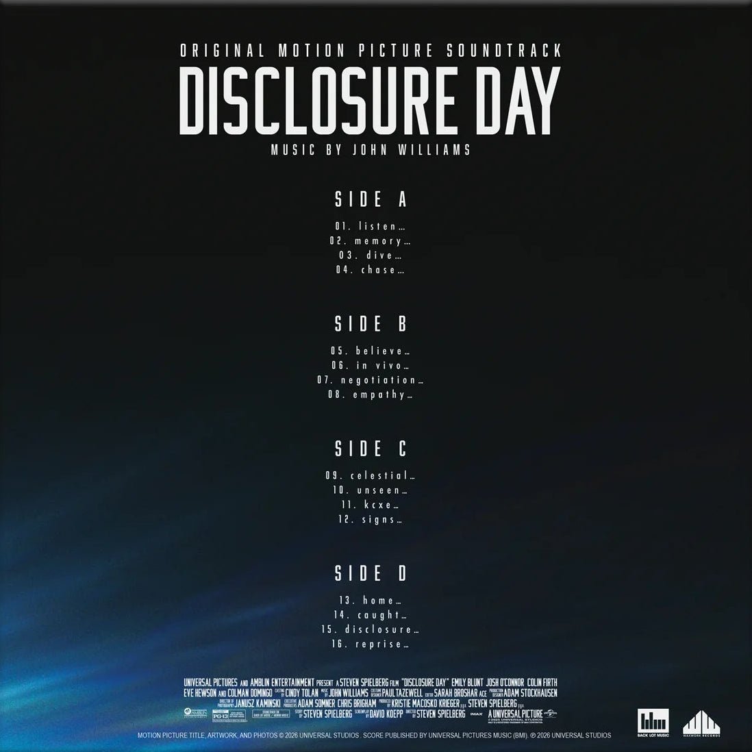 Disclosure Day (Original Soundtrack) Vinyl Waxwork Records - Arcline Store