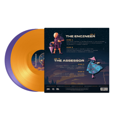 Dome Keeper Vol. 1 & 2 (Original Soundtrack) Vinyl Black Screen Records - Arcline Store