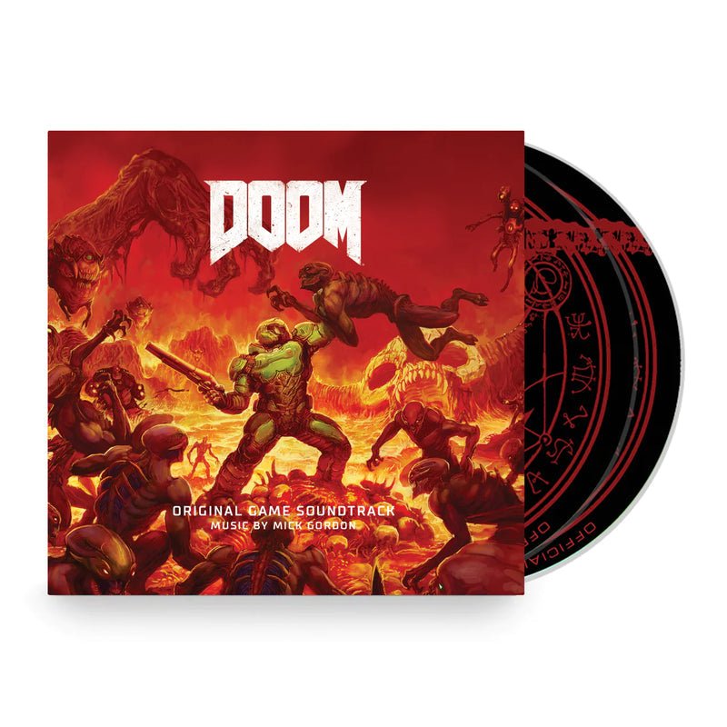 DOOM - Original Game Soundtrack 2xCD Compact Disc Laced Records - Arcline Store