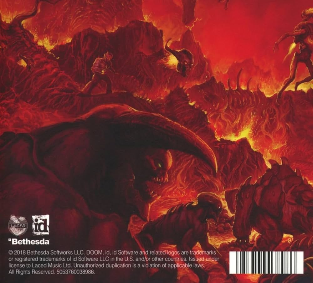 DOOM - Original Game Soundtrack 2xCD Compact Disc Laced Records - Arcline Store