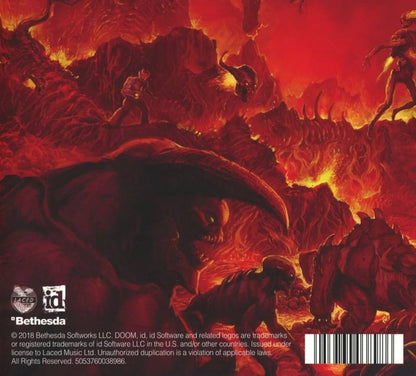 DOOM - Original Game Soundtrack 2xCD Compact Disc Laced Records - Arcline Store