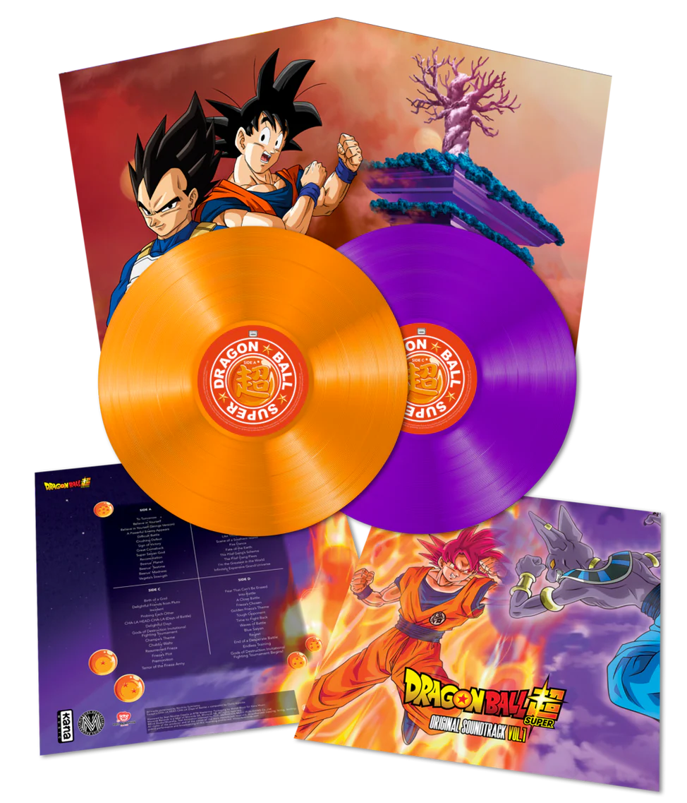 Dragon Ball Super: Volume 1 Vinyl - Original Video Game Soundtrack 2xLP Vinyl Microids Records - Arcline Store