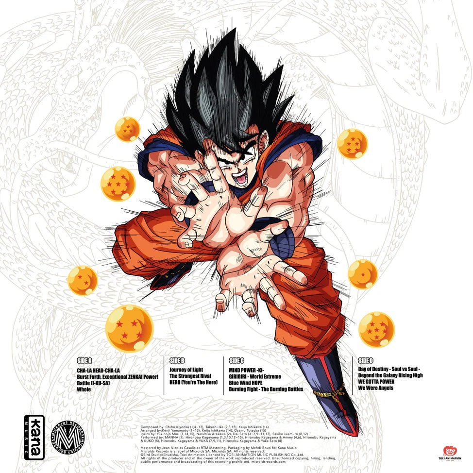 Dragon Ball Z: Best Collection Vinyl - Various Artists 2xLP [Japan Expo Edition 2025] Vinyl Microids Records - Arcline Store
