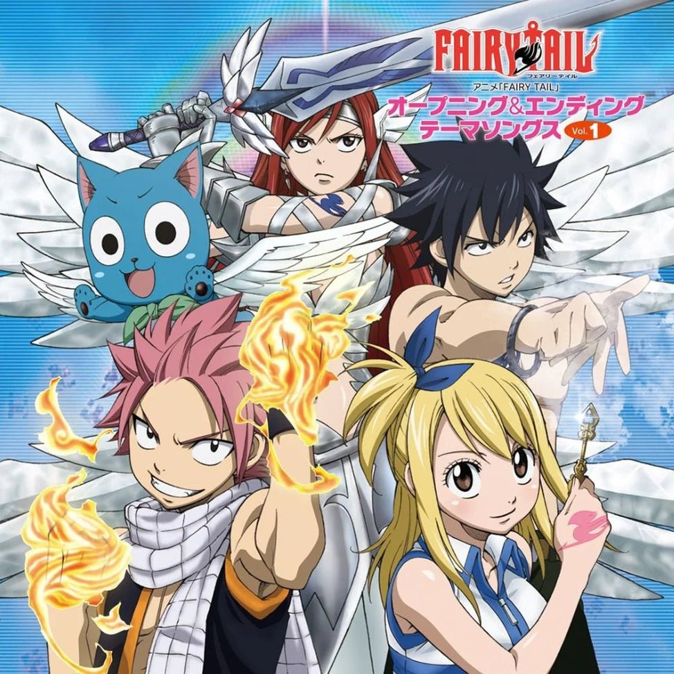 Fairy Tail: Opening & Ending Songs Vol. 1 Vinyl Pony Canyon - Arcline Store