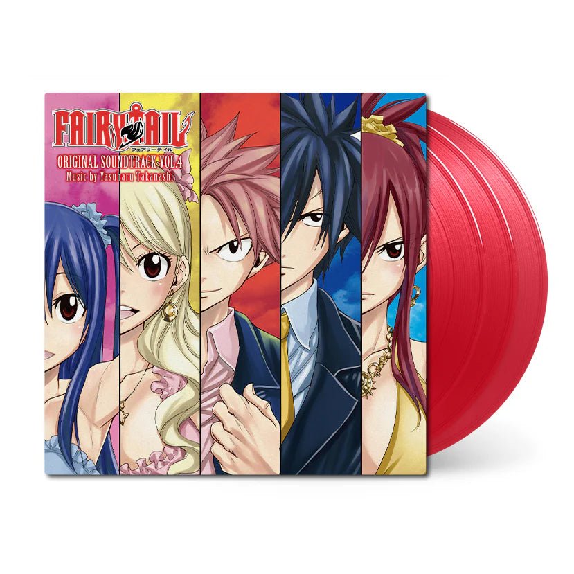 FAIRY TAIL Vinyl: Vol. 4 - Original Anime Soundtrack 3xLP Vinyl Pony Canyon - Arcline Store