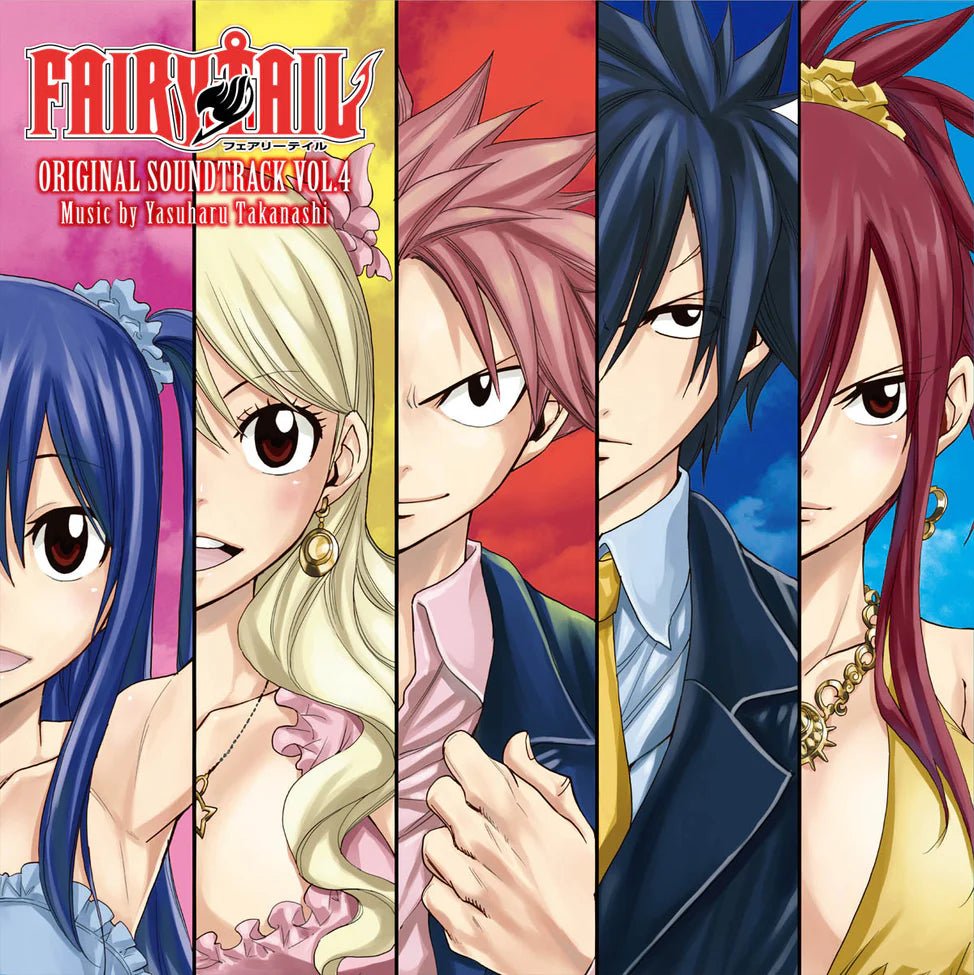 FAIRY TAIL Vinyl: Vol. 4 - Original Anime Soundtrack 3xLP Vinyl Pony Canyon - Arcline Store