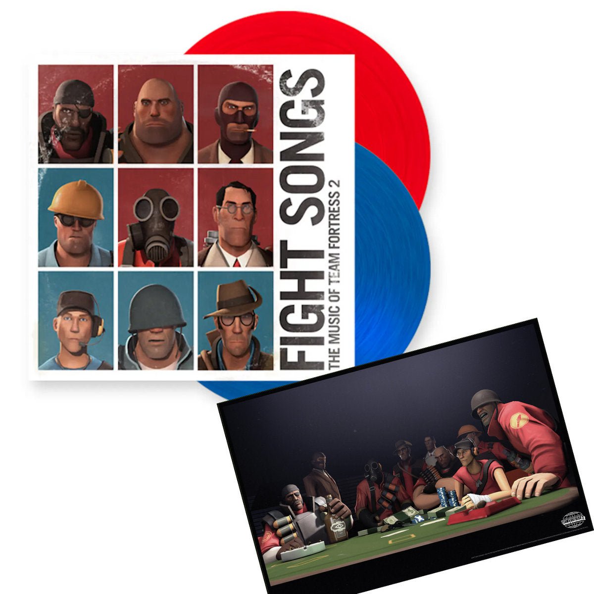 Fight Songs: The Music of Team Fortress 2 (Original Soundtrack) Vinyl Ipecac Recordings - Arcline Store