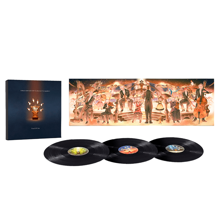 FINAL FANTASY XIV Orchestral Arrangement Vinyl 3xLP Vinyl Square Enix - Arcline Store