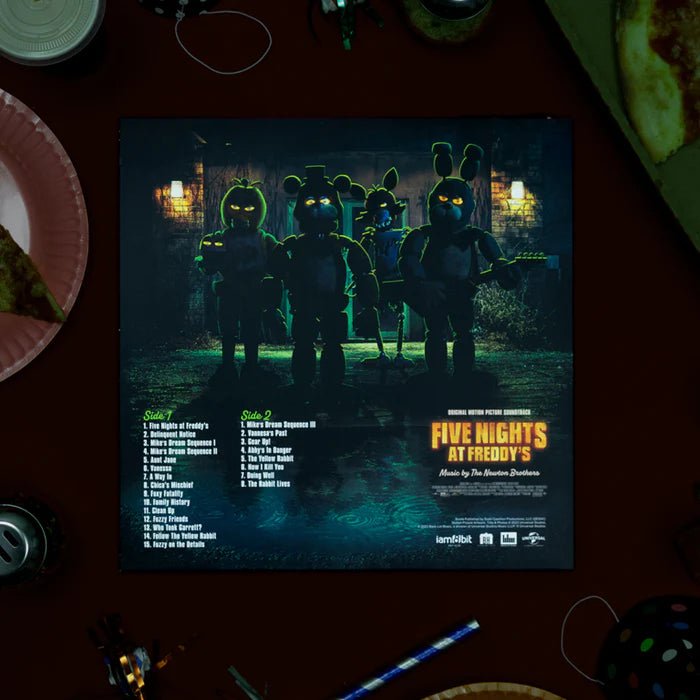 Five Nights at Freddy’s Vinyl - Original Motion Picture Soundtrack 1xLP Vinyl iam8bit - Arcline Store