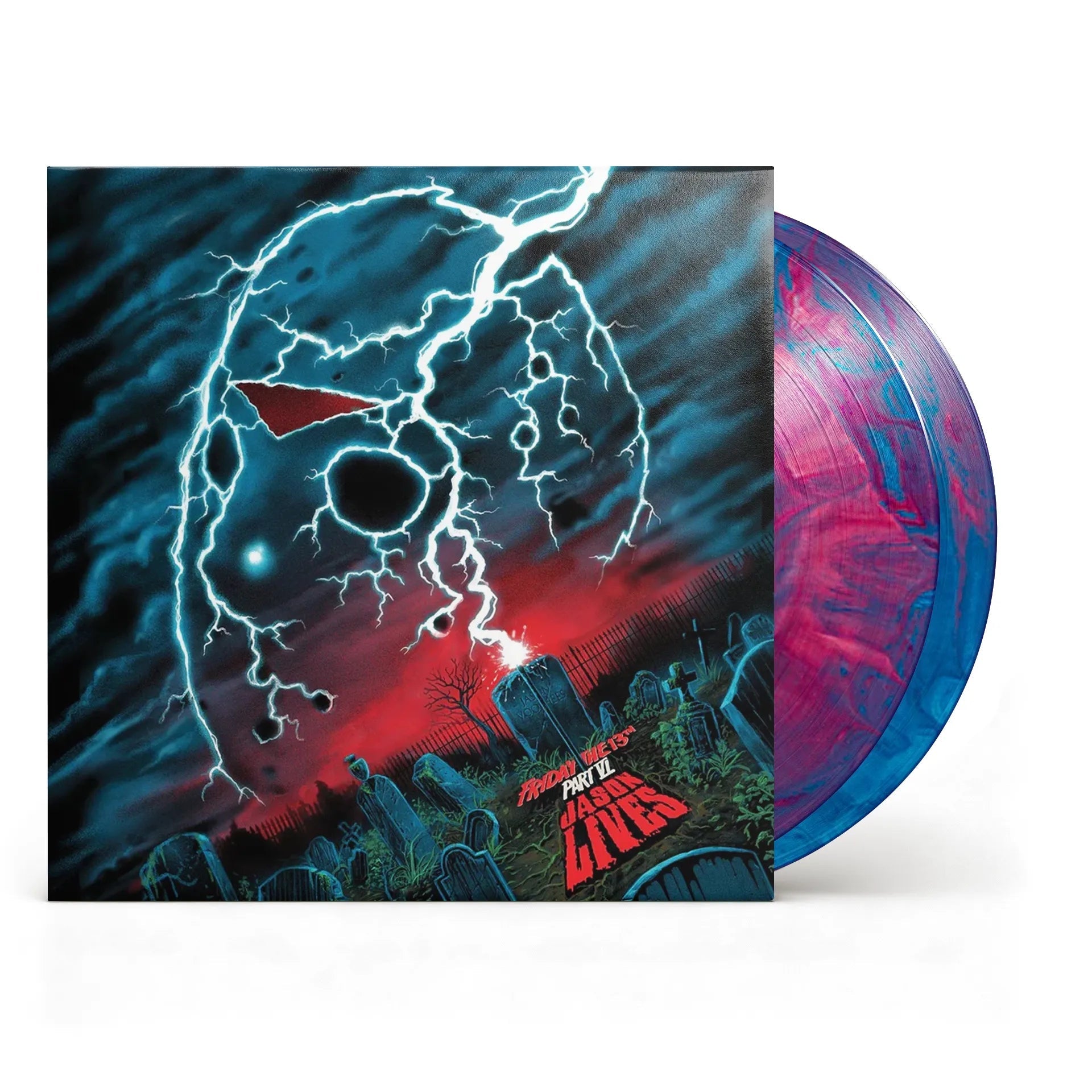 Friday the 13th Part VI: Jason Lives Vinyl - Original Motion Picture Soundtrack 2xLP Vinyl Waxwork Records - Arcline Store