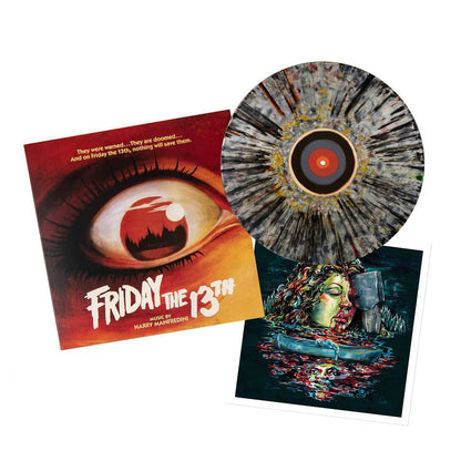 Friday the 13th Vinyl: Part 1 - Original Motion Picture Soundtrack 1xLP [1980 Score] Vinyl Waxwork Records - Arcline Store