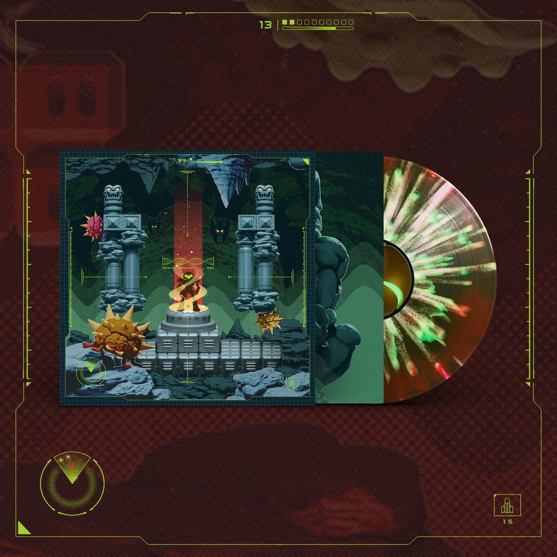 From the Depths of Zebeth: Metroid Resynthesized Vinyl Mana Wave Media - Arcline Store