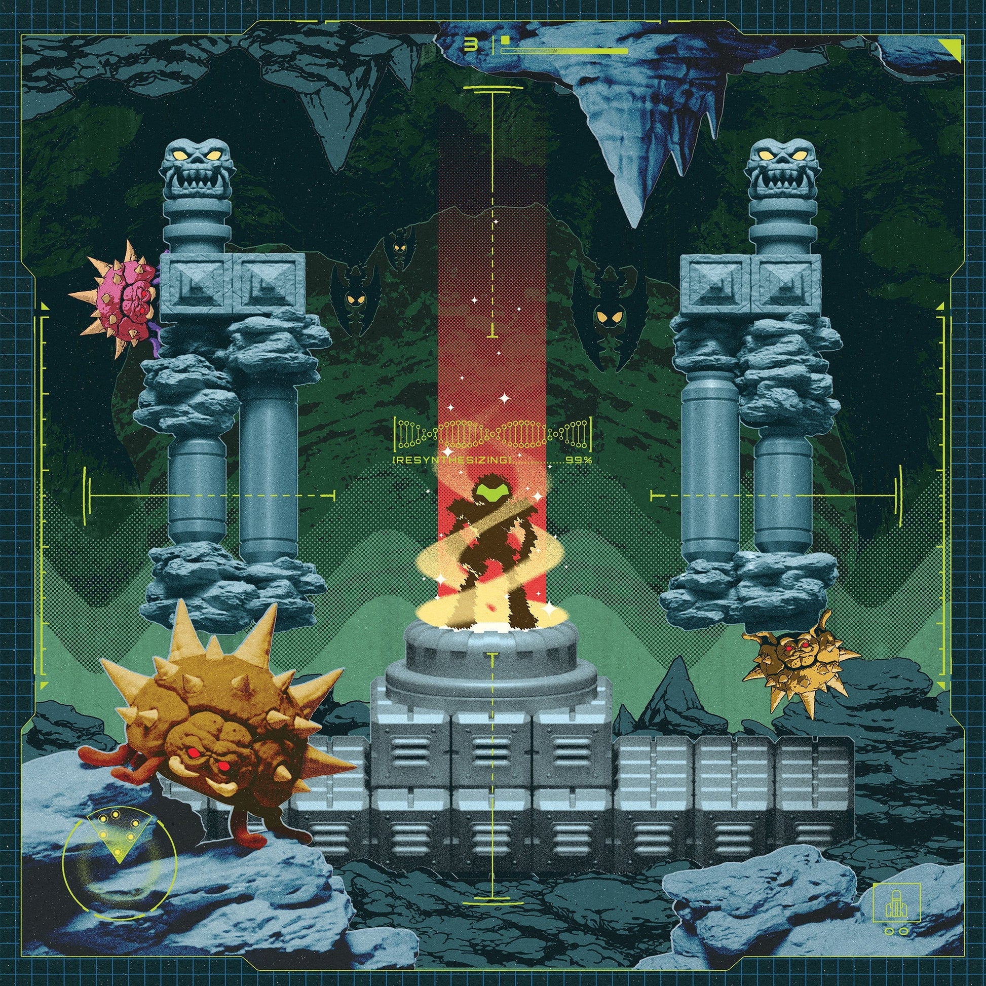 From the Depths of Zebeth: Metroid Resynthesized Vinyl Mana Wave Media - Arcline Store