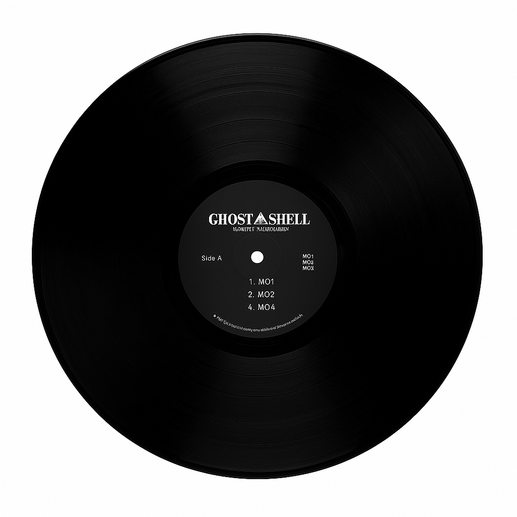 Ghost In The Shell Vinyl - Original Anime Soundtrack 1xLP Vinyl We Release Whatever - Arcline Store