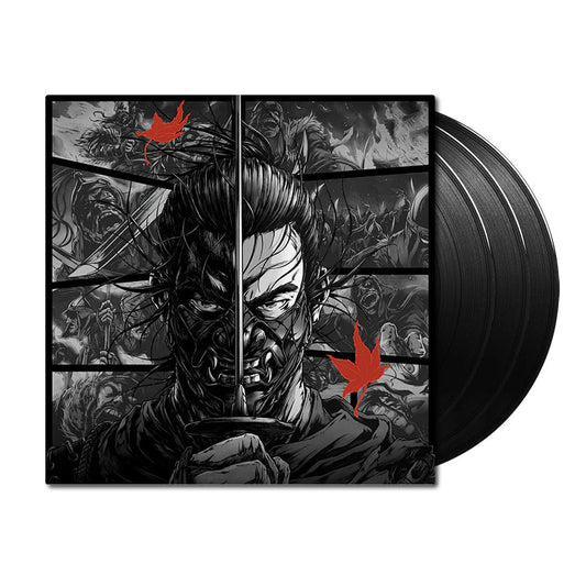Ghost of Tsushima Vinyl - Original Video Game Soundtrack 3xLP Vinyl Milan Records - Arcline Store