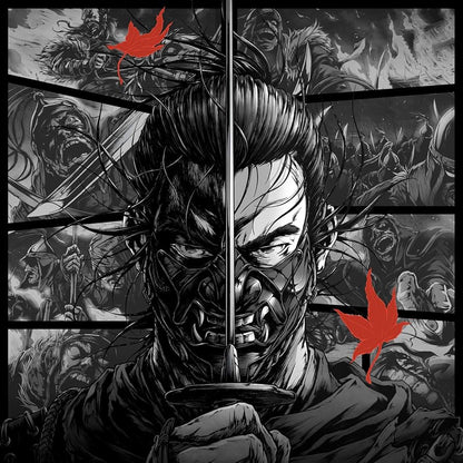 Ghost of Tsushima Vinyl - Original Video Game Soundtrack 3xLP Vinyl Milan Records - Arcline Store
