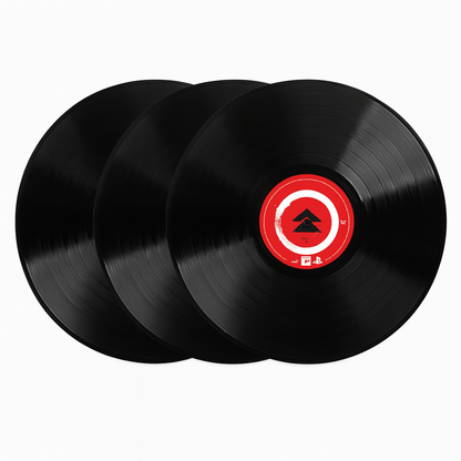 Ghost of Tsushima Vinyl - Original Video Game Soundtrack 3xLP Vinyl Milan Records - Arcline Store