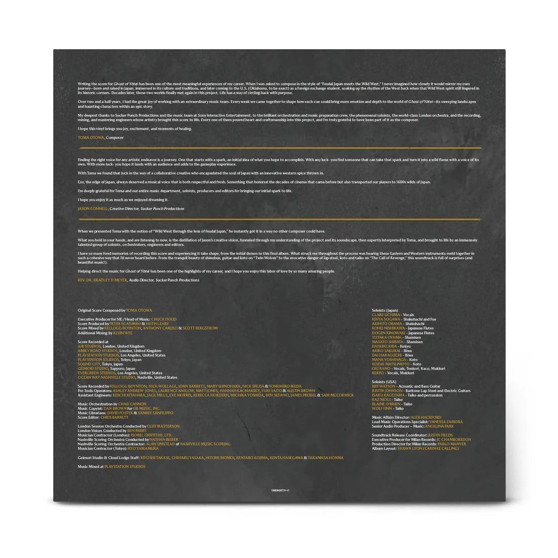 Ghost Of Yōtei (Original Soundtrack) Vinyl Milan Records - Arcline Store