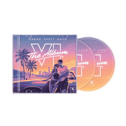 Grand Theft Auto VI: The Album (Original Soundtrack) Compact Disc Atlantic Records - Arcline Store