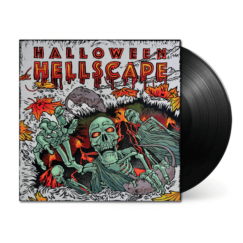 Halloween Hellscape Vinyl - Various Artists 1xLP Vinyl Dewmar Campfire Record Co. - Arcline Store
