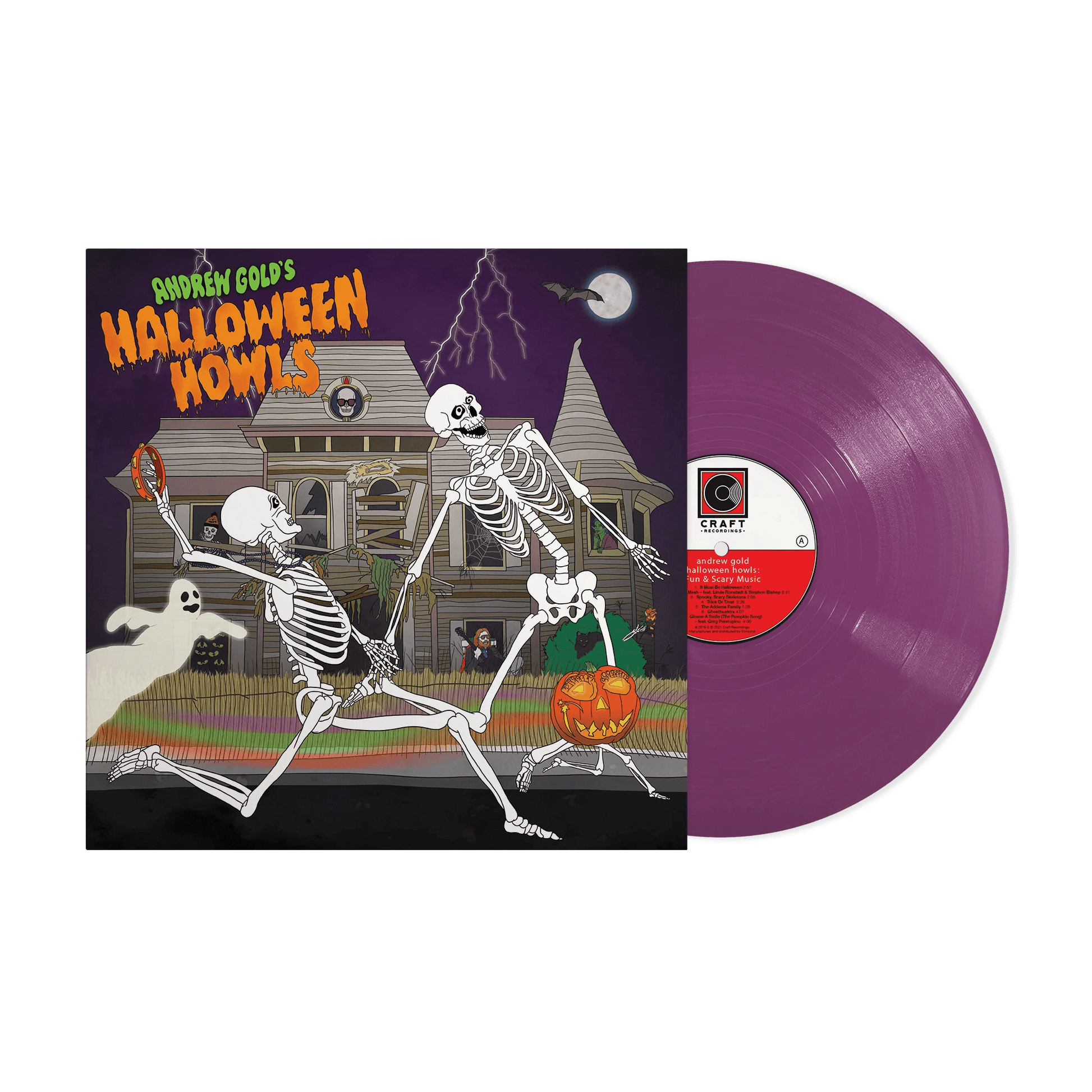 Halloween Howls: Fun & Scary Music Vinyl - Andrew Gold 1xLP Vinyl Craft Recordings - Arcline Store