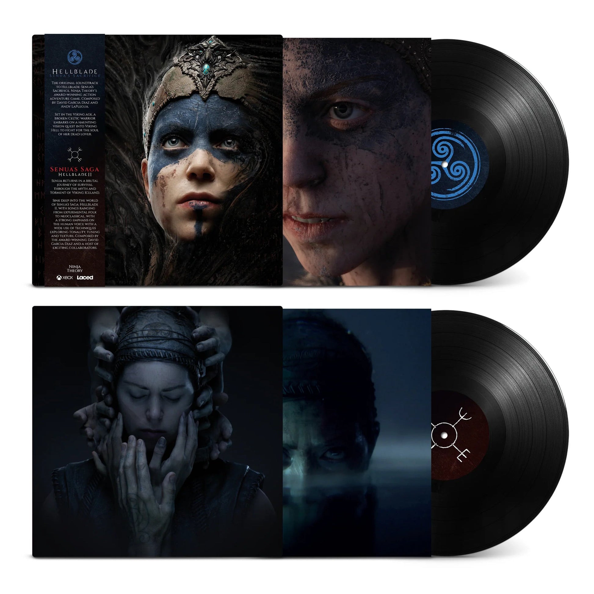 Hellblade I & II Vinyl - Original Video Game Soundtrack Selection 2xLP Vinyl Laced Records - Arcline Store