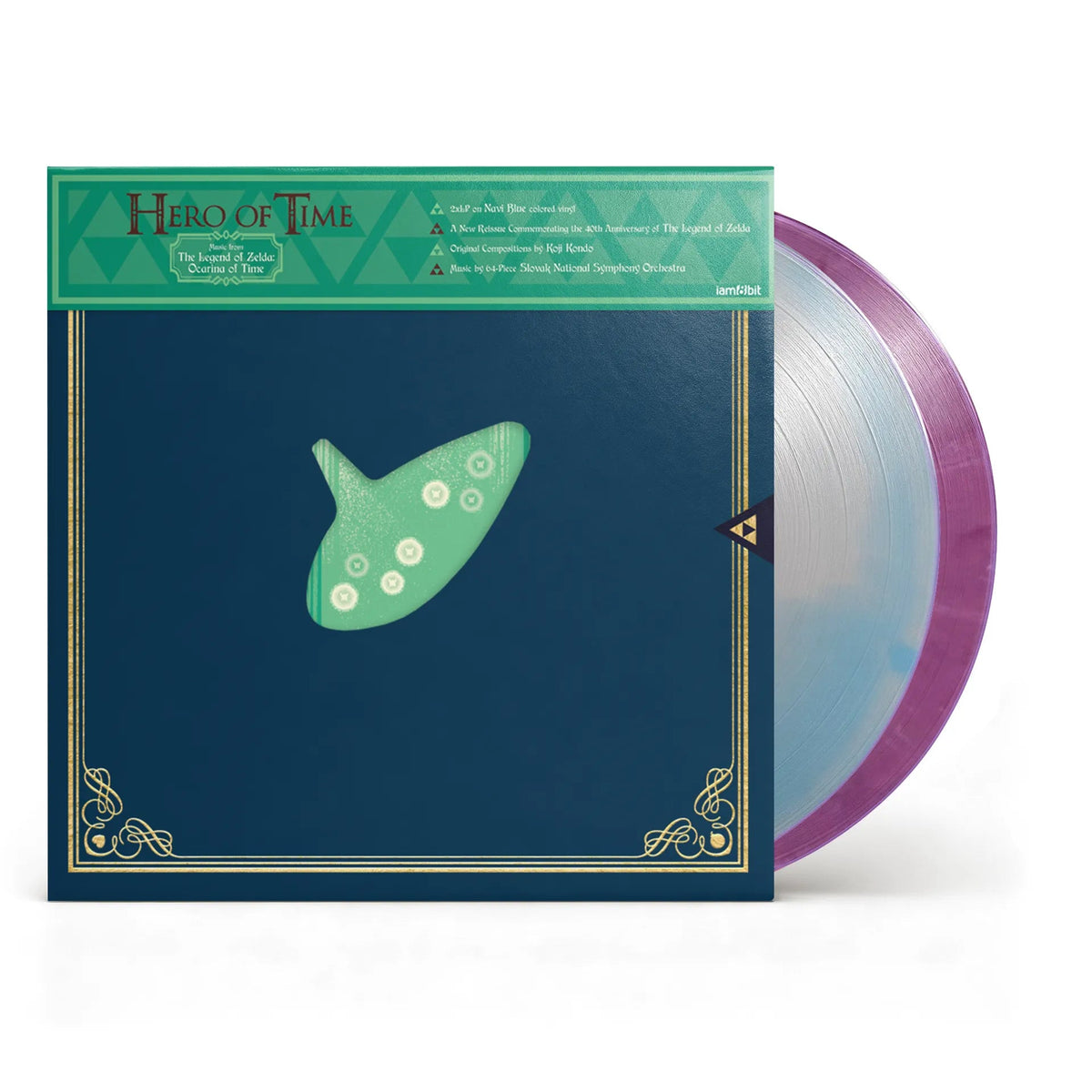 Hero of Time (Music from The Legend of Zelda: Ocarina of Time) Vinyl iam8bit - Arcline Store