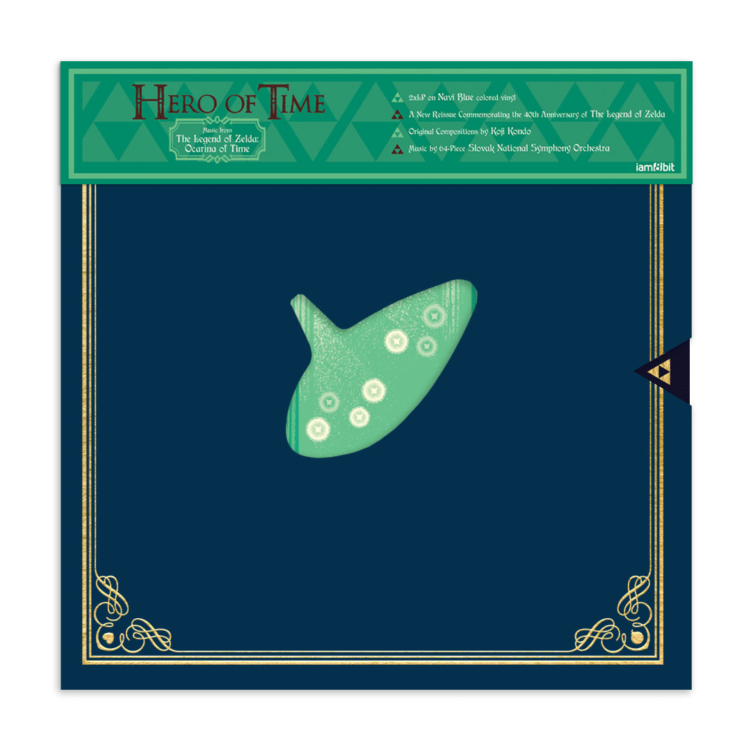 Hero of Time (Music from The Legend of Zelda: Ocarina of Time) Vinyl iam8bit - Arcline Store