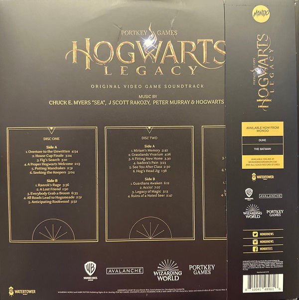 Hogwarts Legacy - Original Video Game Soundtrack 3xLP Vinyl Mondo - Arcline Store