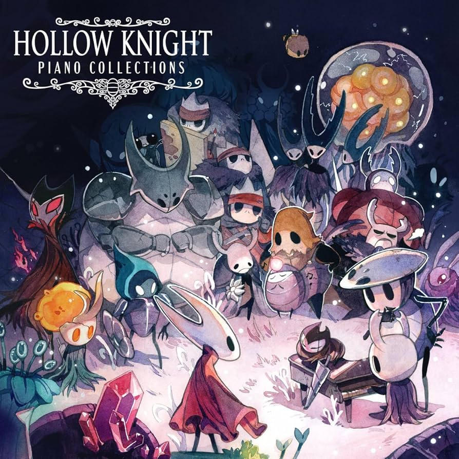 Hollow Knight Piano Collections - Christopher Larkin 1xCD Compact Disc Materia Collective - Arcline Store