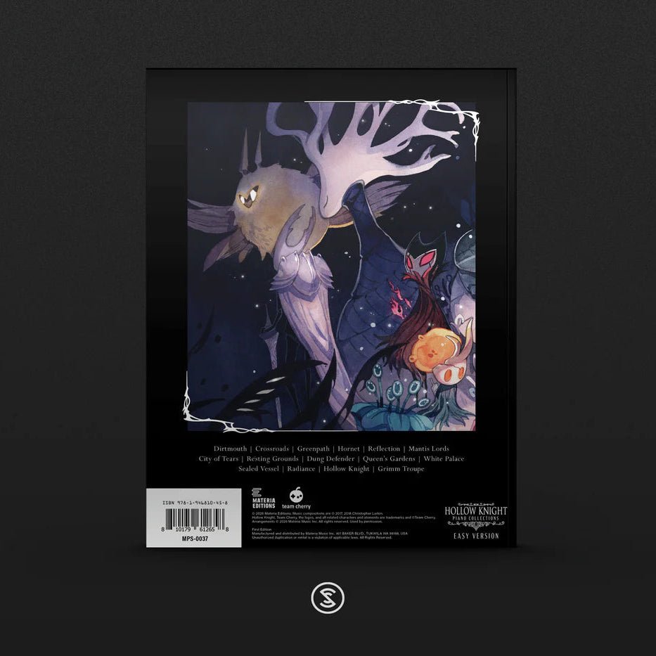 Hollow Knight Piano Collections: Easy Version - Sheet Music Book Sheet Music Book Materia Editions - Arcline Store