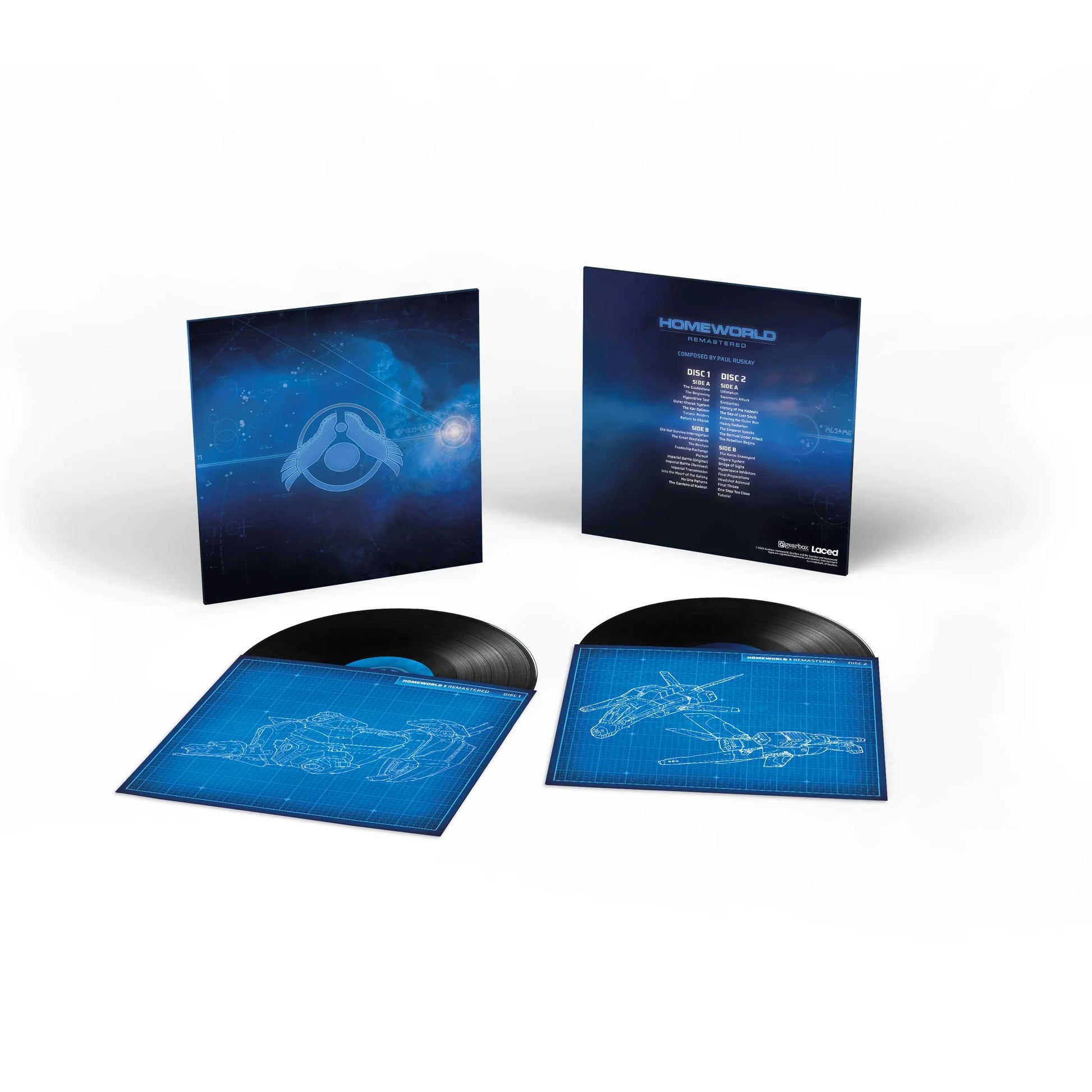 Homeworld Vinyl - Original Video Game Soundtrack 2xLP [Remastered] Vinyl Laced Records - Arcline Store