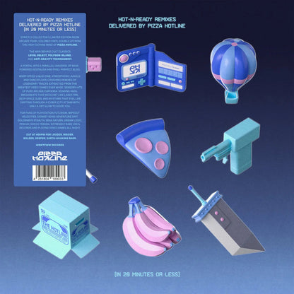 Hot - N - Ready Remixes Delivered - Pizza Hotline [In 20 Minutes or Less] Vinyl Vinyl WRWTFWW Records - Arcline Store