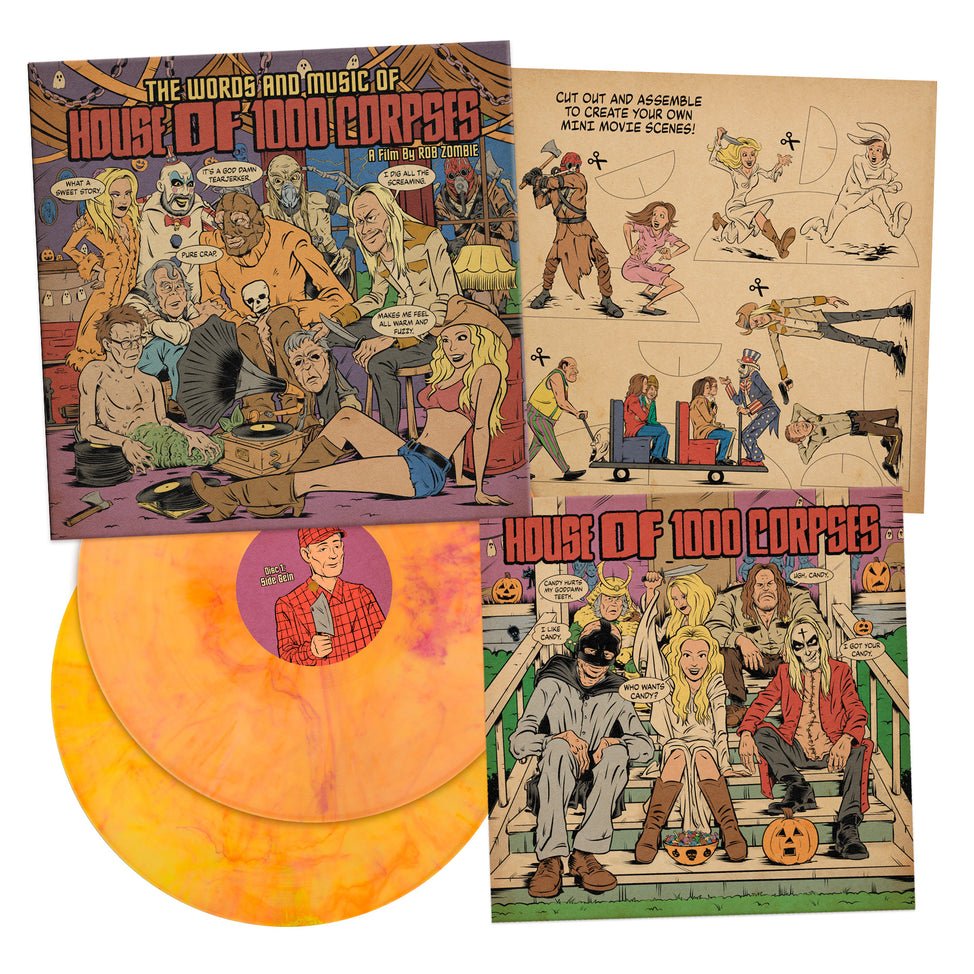 House of 1000 Corpses - Original Motion Picture Soundtrack 2xLP Vinyl Vinyl Waxwork Records - Arcline Store