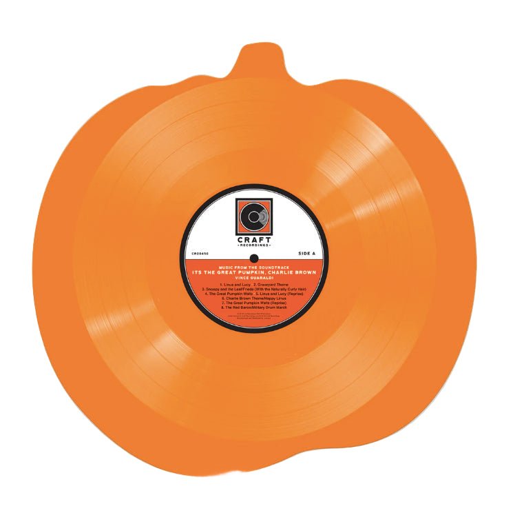 It’s The Great Pumpkin, Charlie Brown Vinyl - Original Animation Soundtrack 1xLP [Pumpkin Shape Disc] Vinyl Craft Recordings - Arcline Store