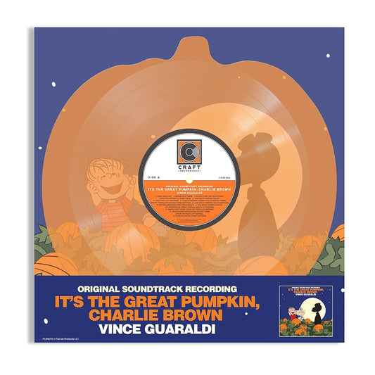 It’s The Great Pumpkin, Charlie Brown Vinyl - Original Animation Soundtrack 1xLP [Pumpkin Shape Disc] Vinyl Craft Recordings - Arcline Store