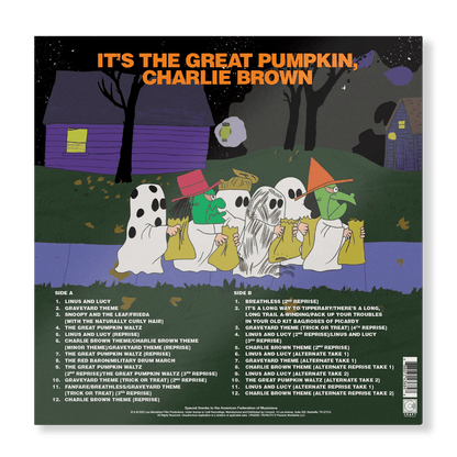 It’s The Great Pumpkin, Charlie Brown Vinyl - Original Animation Soundtrack 1xLP Vinyl Craft Recordings - Arcline Store