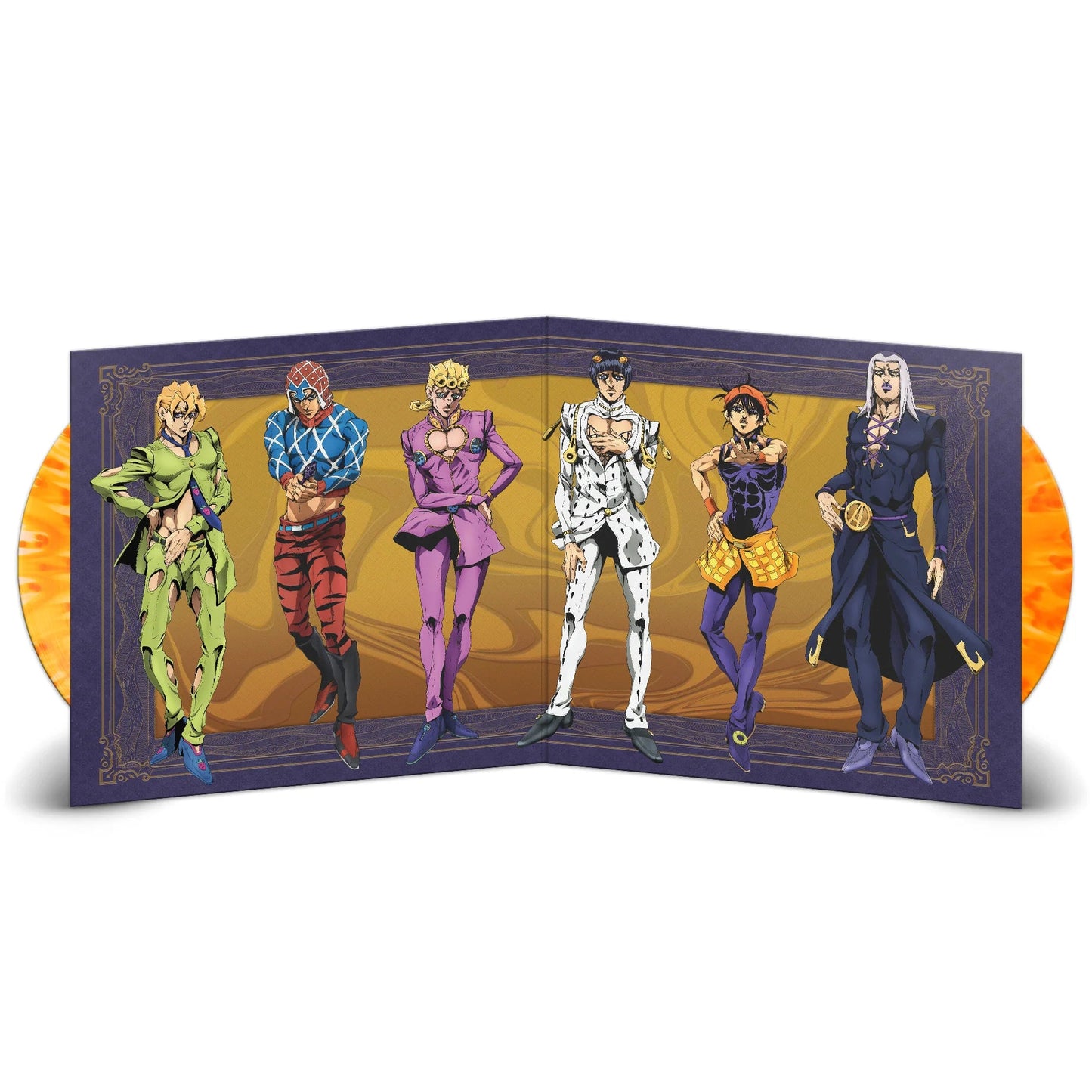 JoJo’s Bizarre Adventure: Golden Wind - Original Anime Soundtrack 2xLP Vinyl Milan Records - Arcline Store