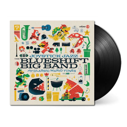 Joystick Jazz: The Blueshift Big Band Plays Classic Mario Tunes (Vol. 3) Vinyl iam8bit - Arcline Store