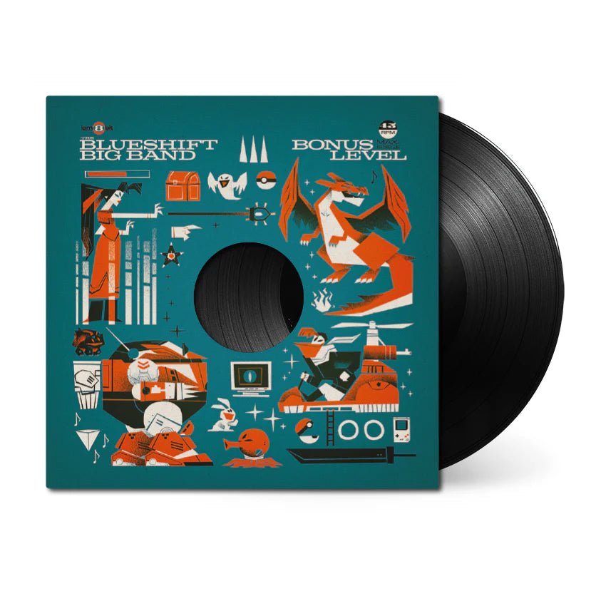 Joystick Jazz: The Blueshift Big Band Plays Iconic Video Game Hits (BONUS LEVEL) Vinyl Iam8bit - Arcline Store