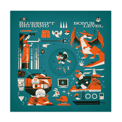 Joystick Jazz: The Blueshift Big Band Plays Iconic Video Game Hits (BONUS LEVEL) Vinyl Iam8bit - Arcline Store