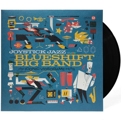 Joystick Jazz Vinyl Soundtrack Vol. 2 - The Blueshift Big Band 1xLP Vinyl iam8bit - Arcline Store