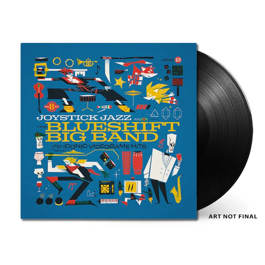 Joystick Jazz Vinyl Soundtrack Vol. 2 - The Blueshift Big Band 1xLP Vinyl Iam8bit - Arcline Store