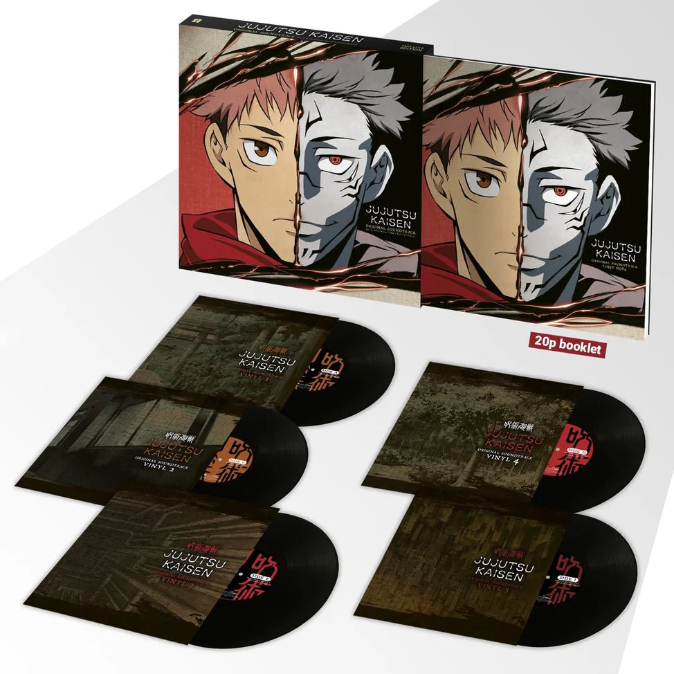 Jujutsu Kaisen Vinyl - Original Anime Soundtrack 5xLP [Deluxe Edition] Vinyl Anime Limited - Arcline Store