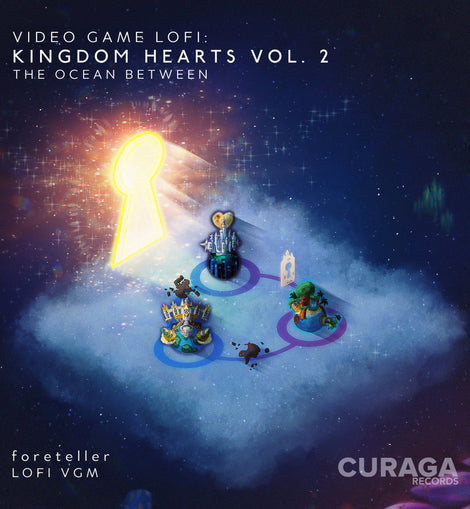 Video Game LoFi: KINGDOM HEARTS, Vol. 2 - The Ocean Between - foreteller 1xLP