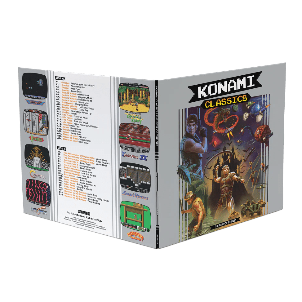 Konami Classics: The Best of the NES (Original Soundtrack) Vinyl Spacelab9 - Arcline Store