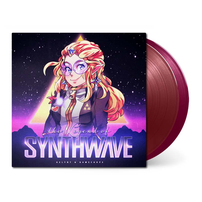 Legend of Synthwave Deluxe - Helynt 2xLP Vinyl Gamechops - Arcline Store